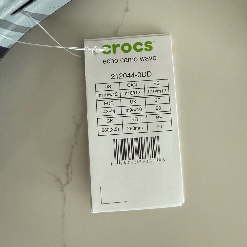 NWT Crocs Echo Camo Wave - Picture 4 of 6